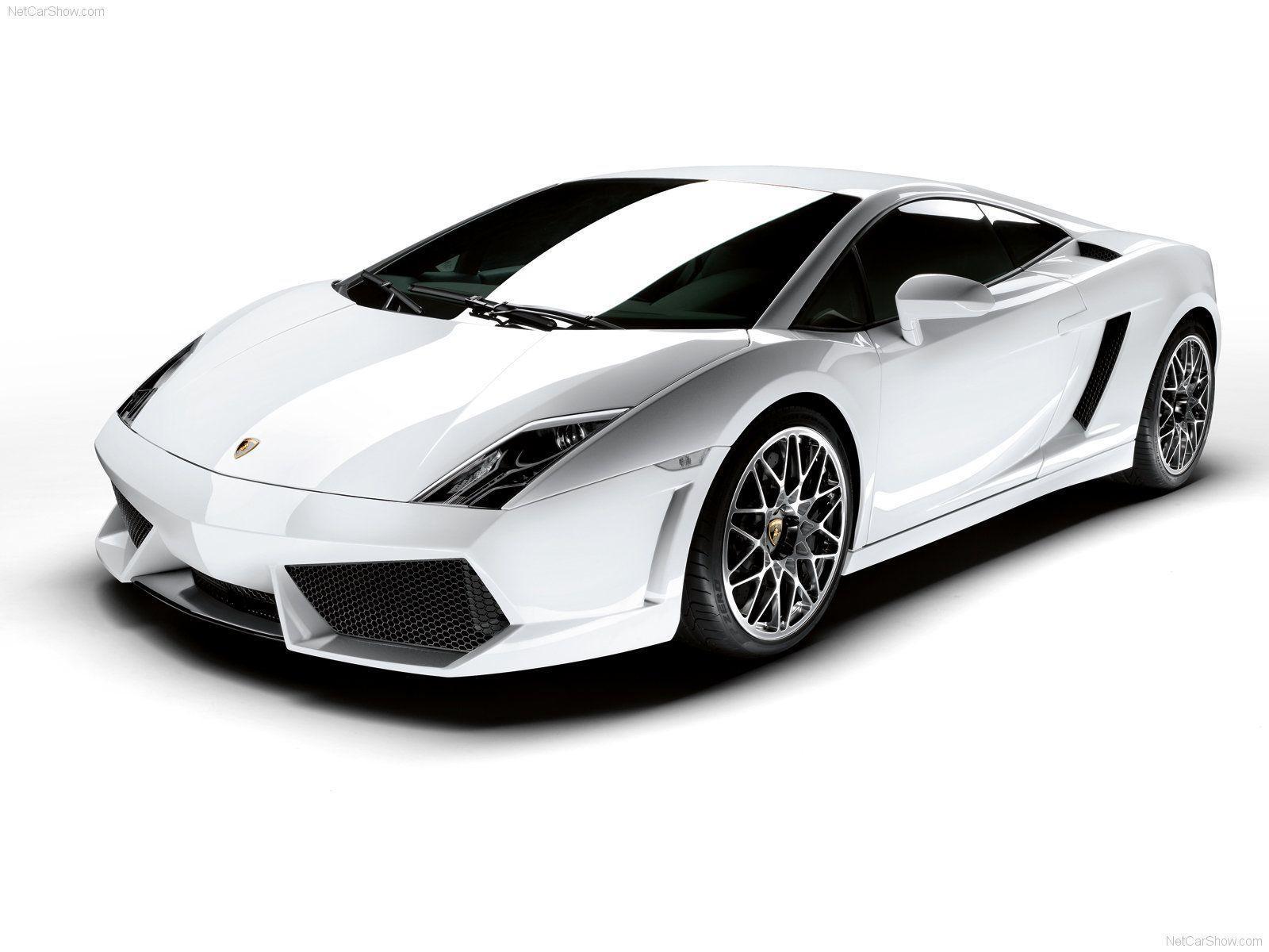 White Luxury Color Speed Cars Lamborghini Gallardo Wallpaper