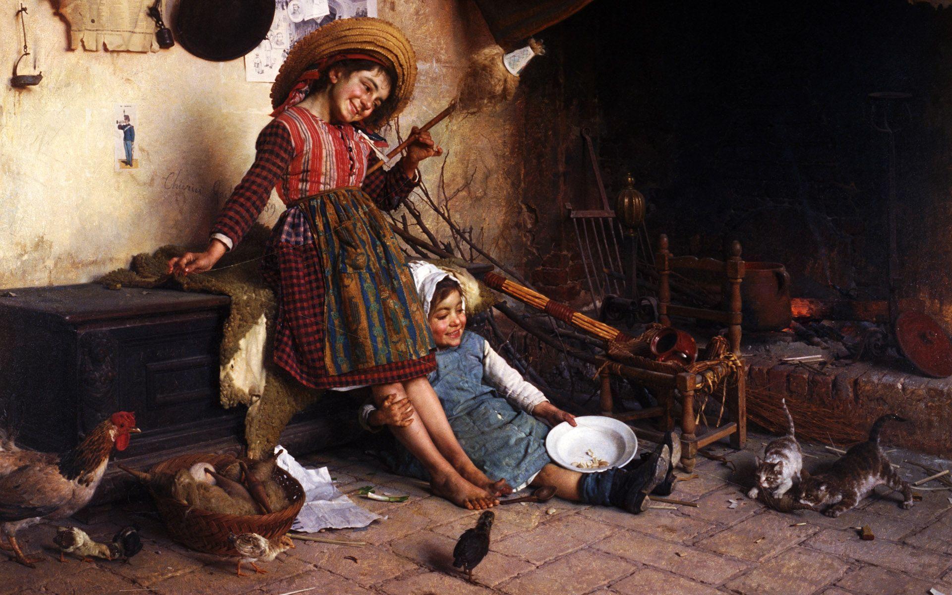 Famous Paintings Wallpapers Wallpaper Cave
