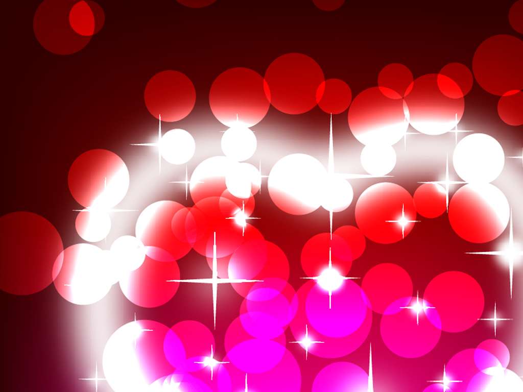 Circles colorful valentines day Power Point Background, Circles