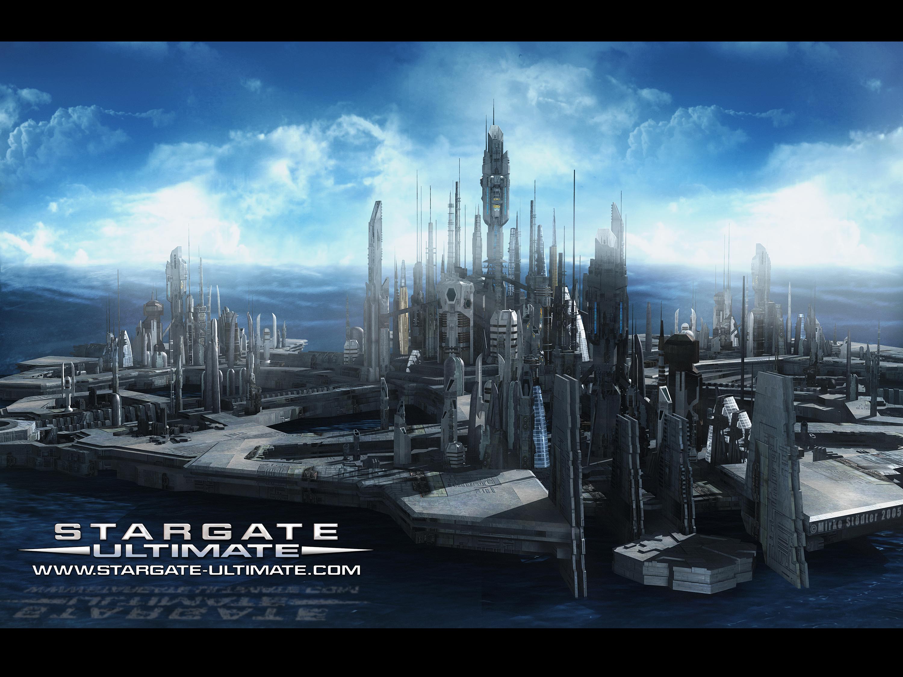 STARGATE Wallpaper Wallpaper Stargate SG 1 Stargate Atlantis 3D