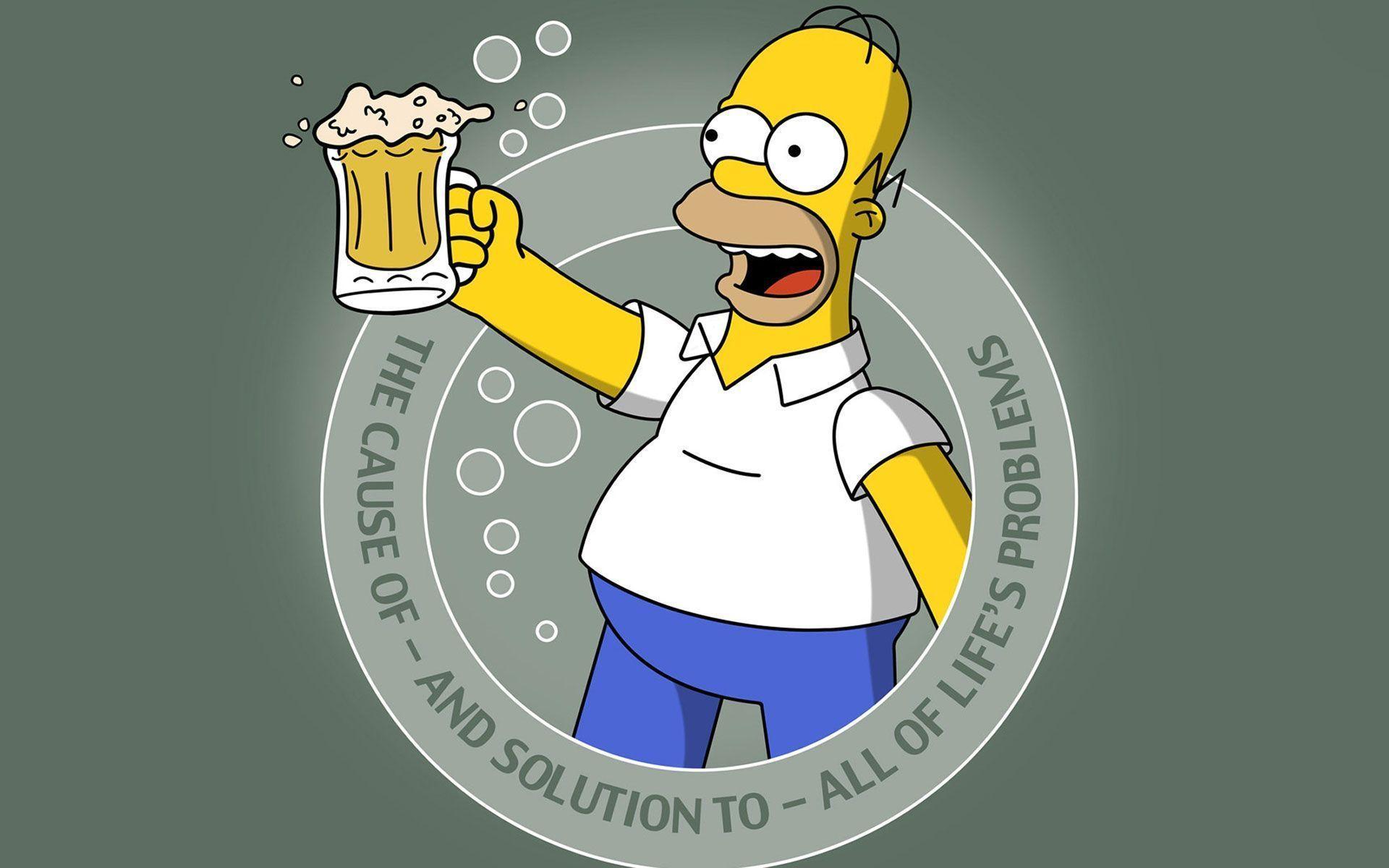 Homer Beer. Chuť piva
