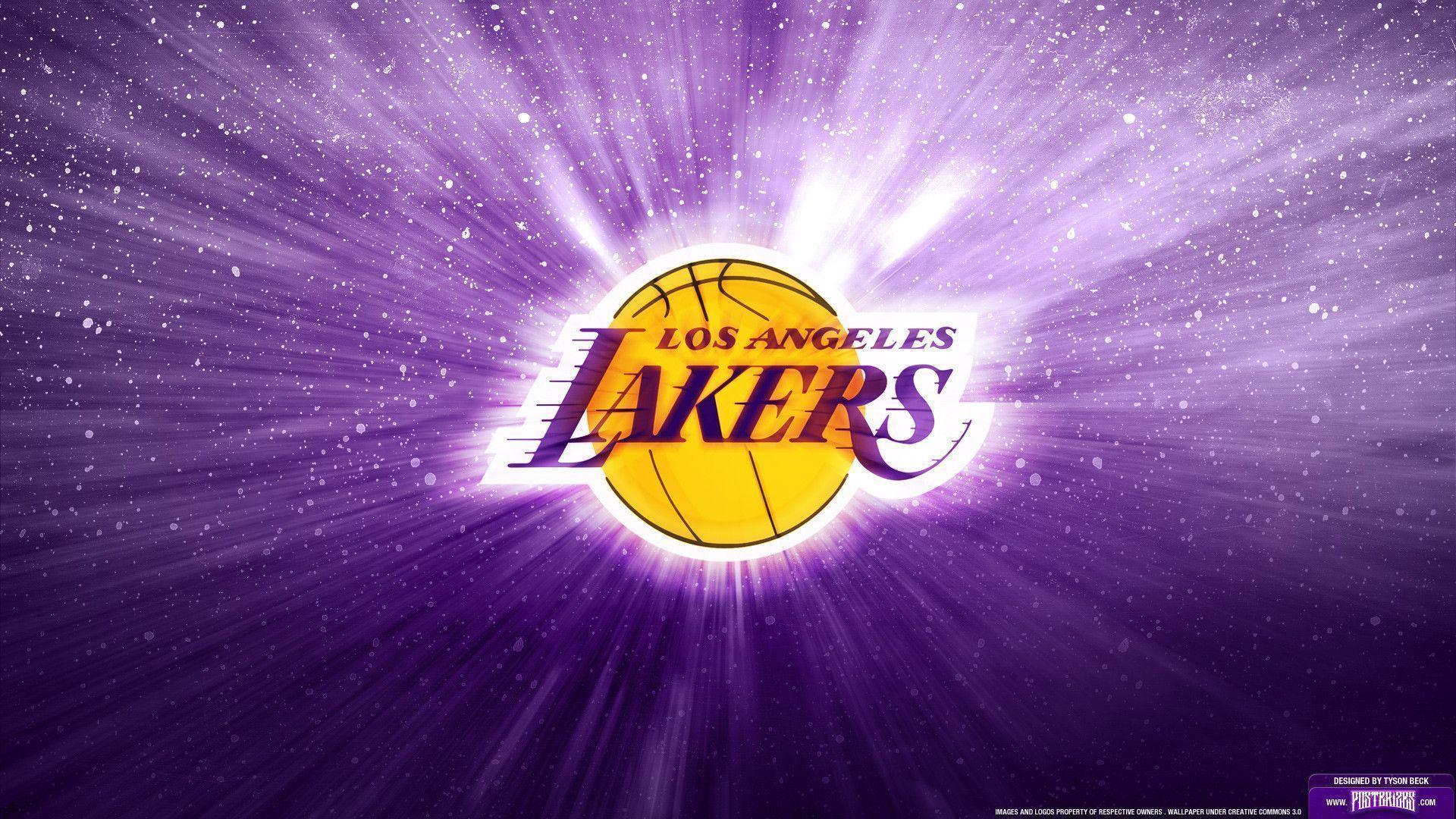 Los Angeles Lakers Logo Wallpaper. Posterizes. NBA Wallpaper