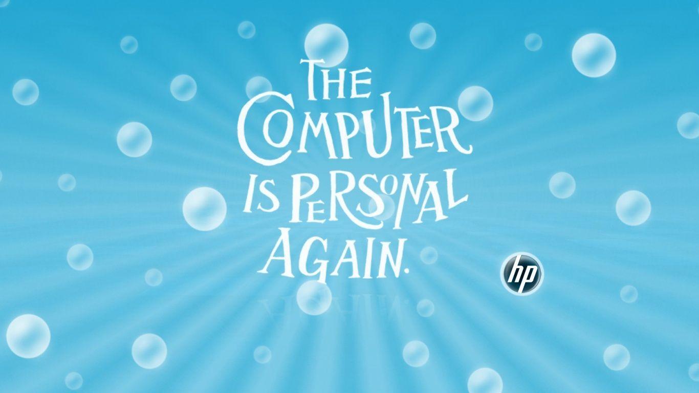Personal Again HP desktop PC and Mac wallpaper