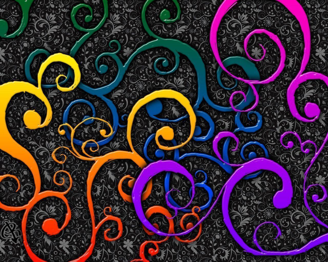 Wallpaper For > Cool Colorful Background For Desktop