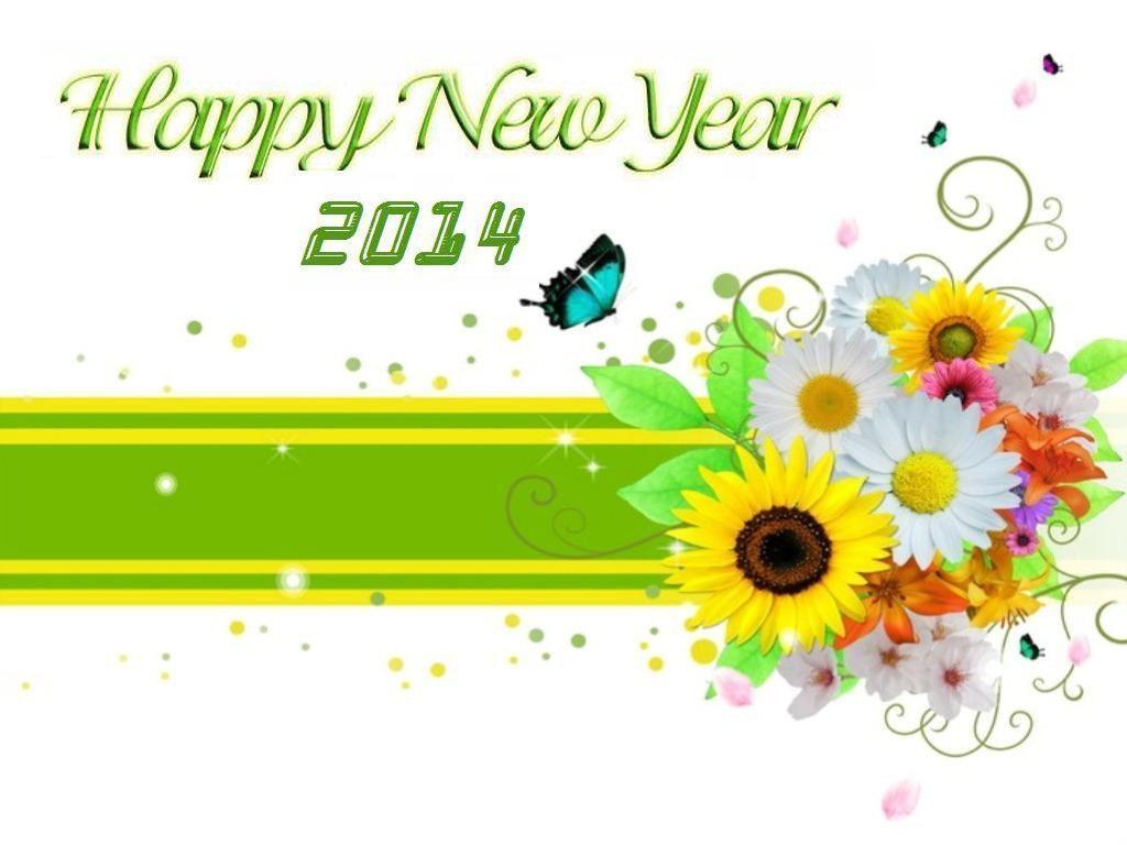 Beautiful Happy New Year 2014 Wallpaper for Greetings. Incredible