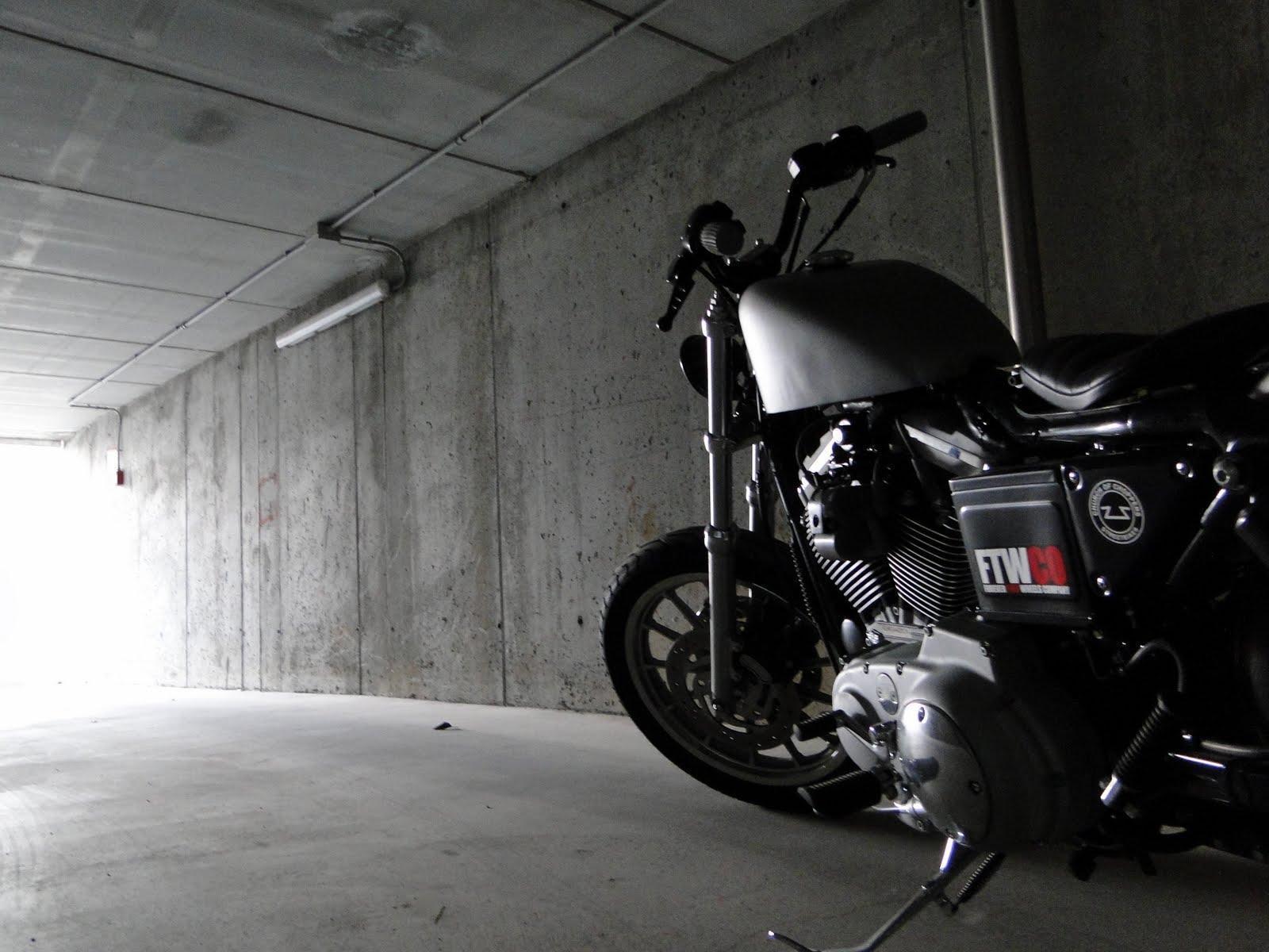 Harley Davidson 1200 Sportster Bobber Wallpaper