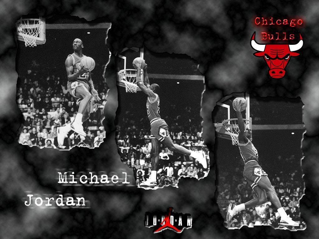 Free desktop wallpaper, Michael Jordan Chicago Bulls