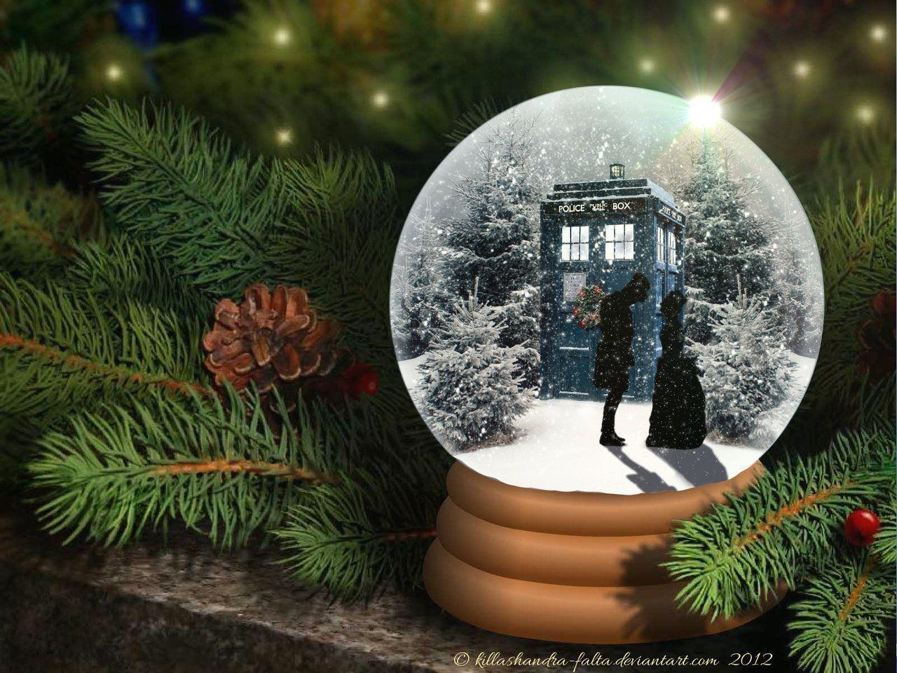 Doctor Who Snow Globe By Killashandra Falta
