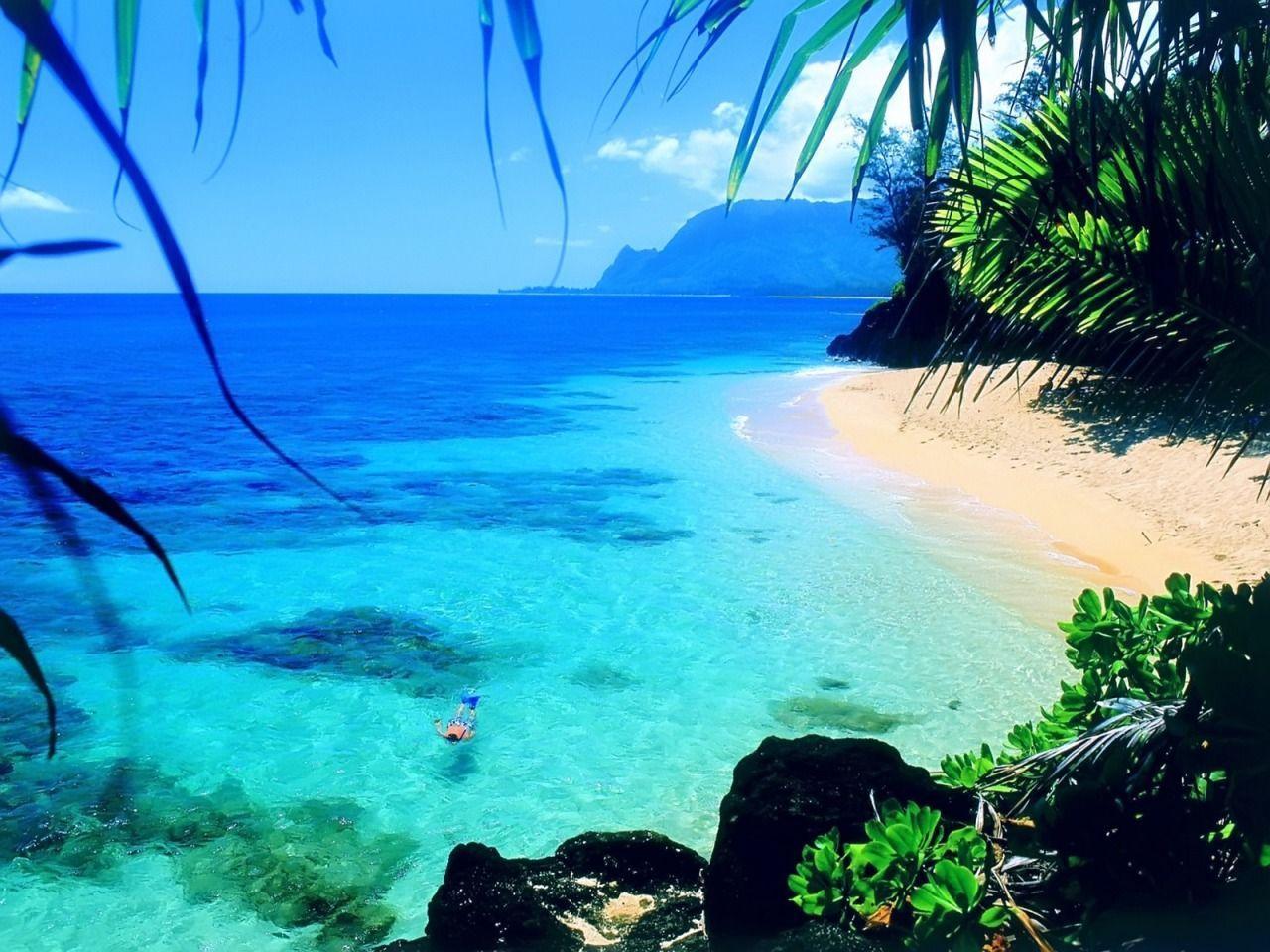Quiet Beach Wallpaper Beaches Nature