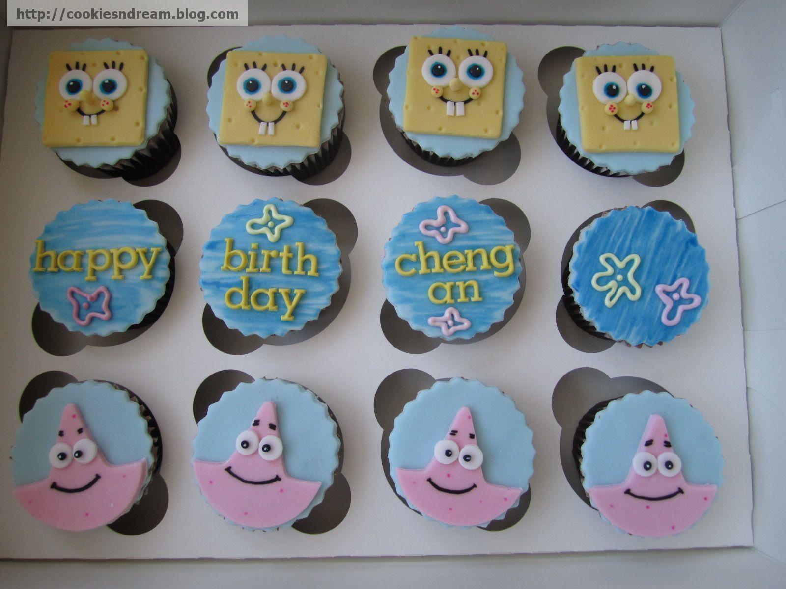 Spongebob Flower Clouds