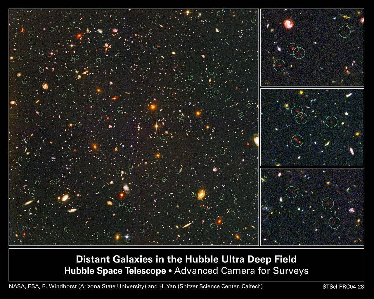 Farthest Objects Ever Seen Pinpointed in the Hubble Ultra Deep