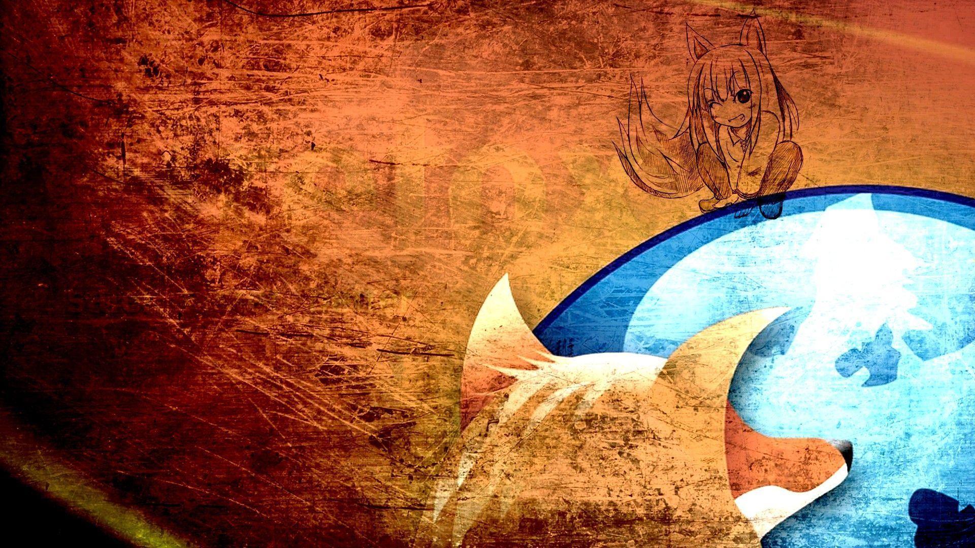 Mozilla Firefox Anime Wallpaper HD Wallpaper