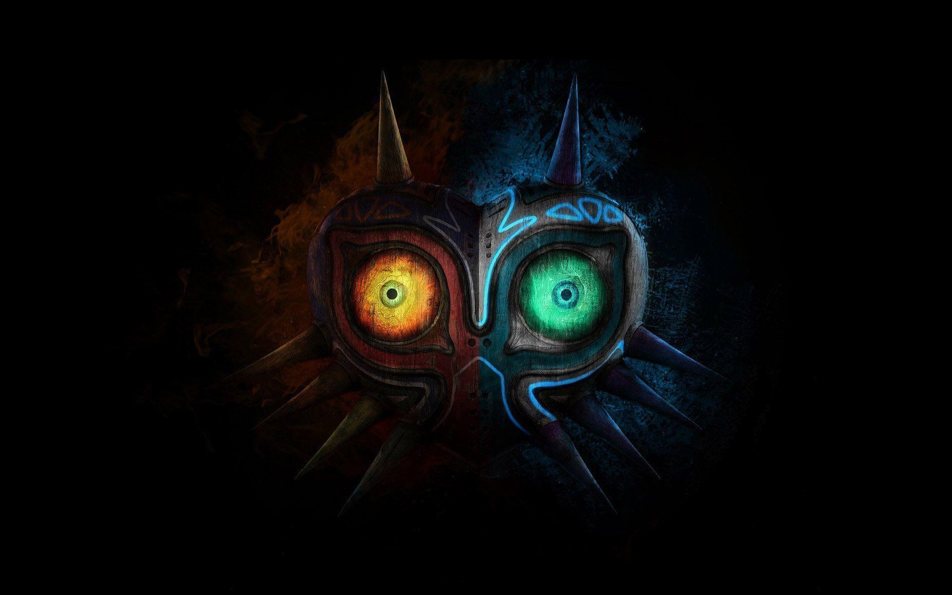 The Legend Of Zelda Majora Mask Full HD Wallpaper Desktop