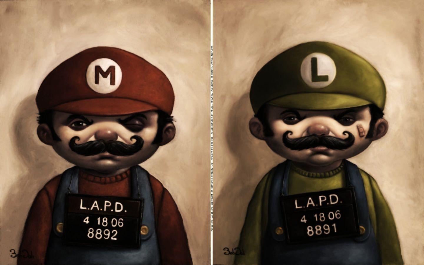 Download Mario Luigi Wallpaper 1440x900
