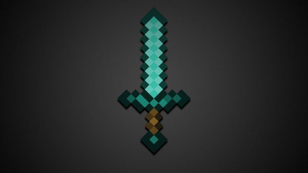 Minecraft Diamond Sword HD Wallpaper HD Wallpaper
