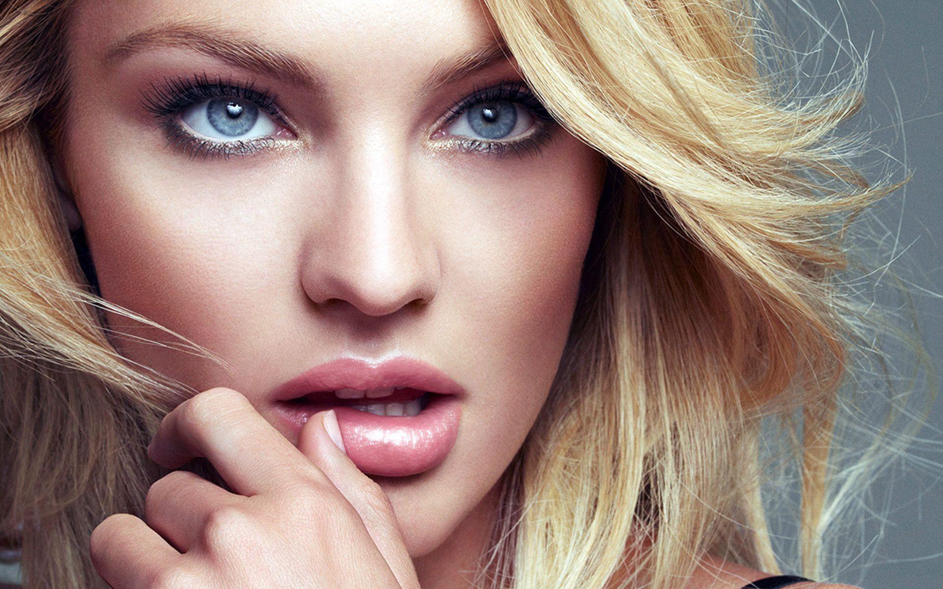 Candice Swanepoel Beautiful Face widescreen wallpaper. Wide