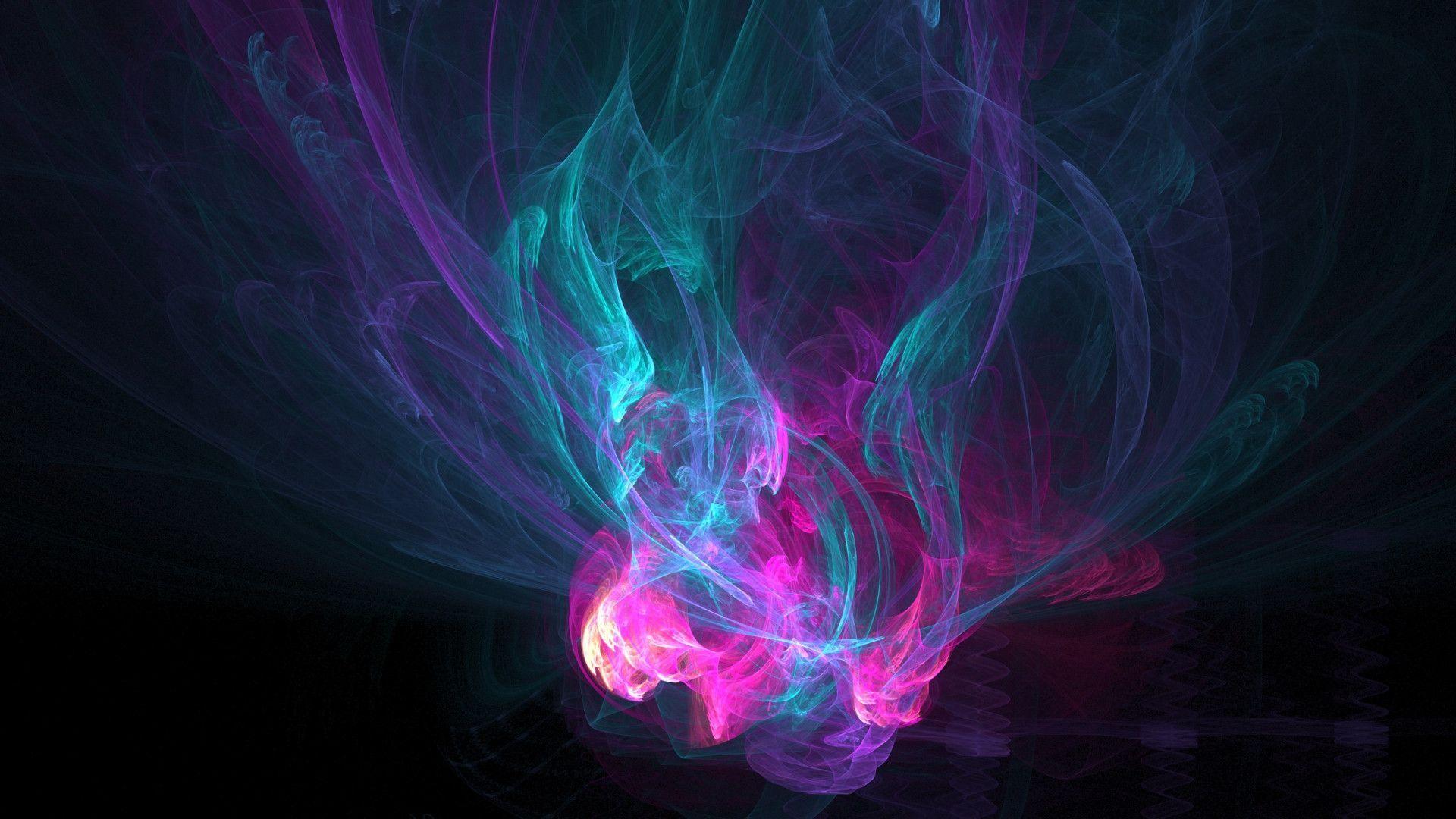 Wallpaper For > Abstract Blue And Purple Wallpaper