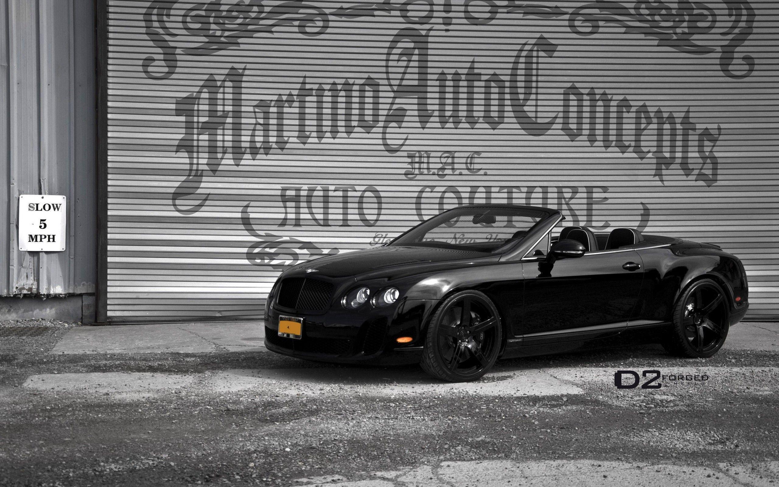Vehicles For > Black Bentley Wallpaper