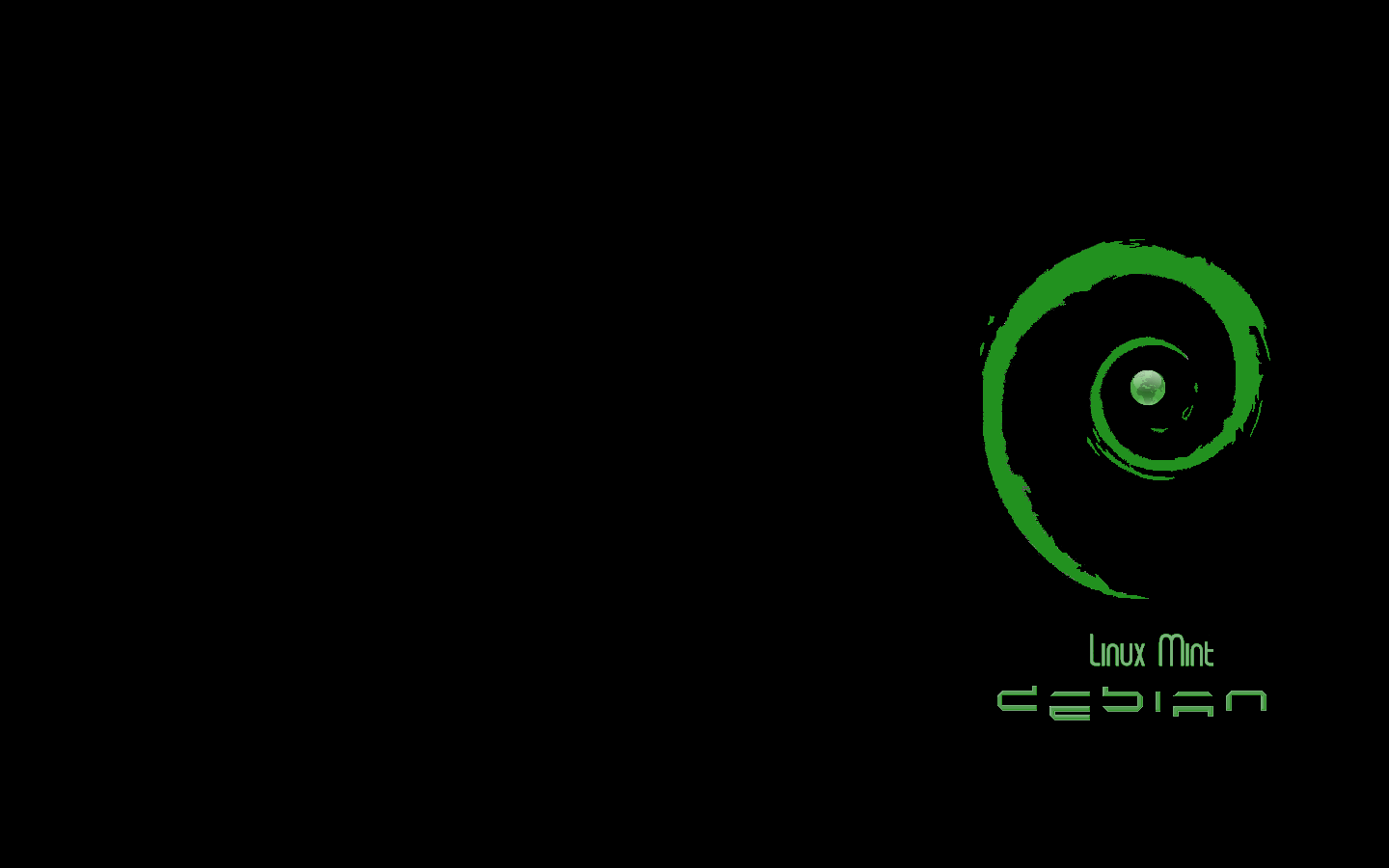 Sombre Linux Mint Debian Wallpaper. Linux Wallpaper