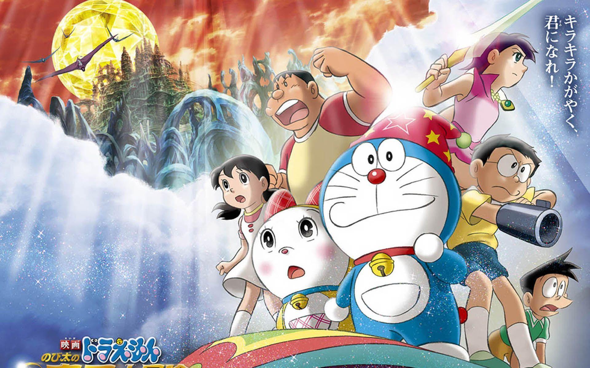 Download Mobile Doraemon And Friends Wallpaper. HD Wallpaper