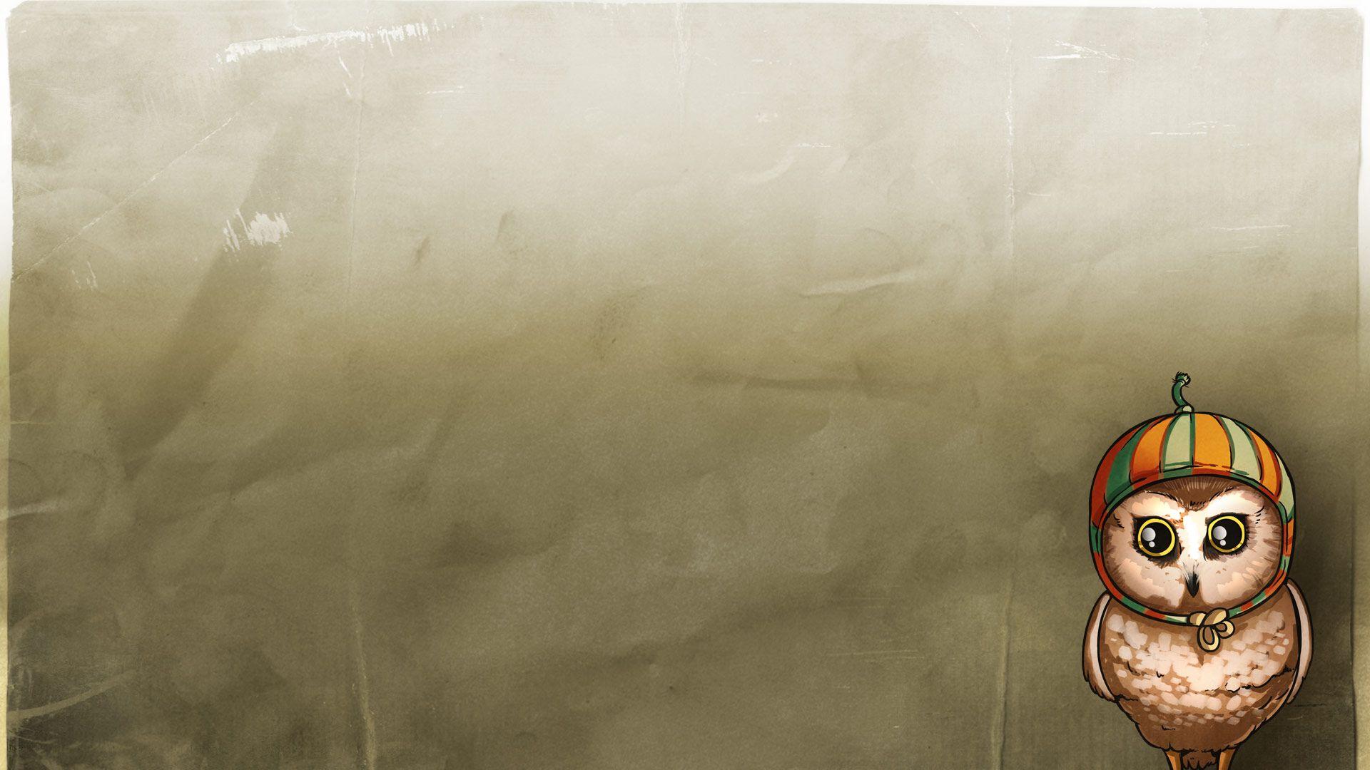 Nerf This Baby Owl Wallpaper