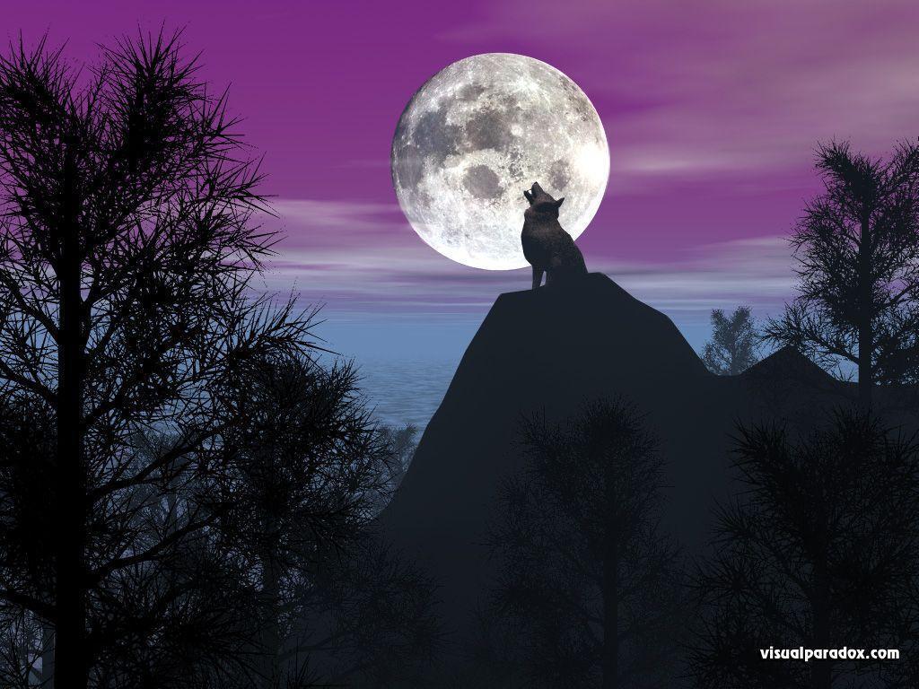 Howling Wolf Moon