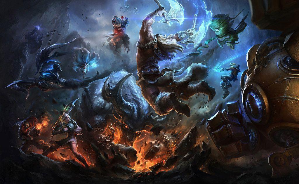 Video Game League Of Legends 4k Ultra HD Papel De Parede by Venom-Rules-all