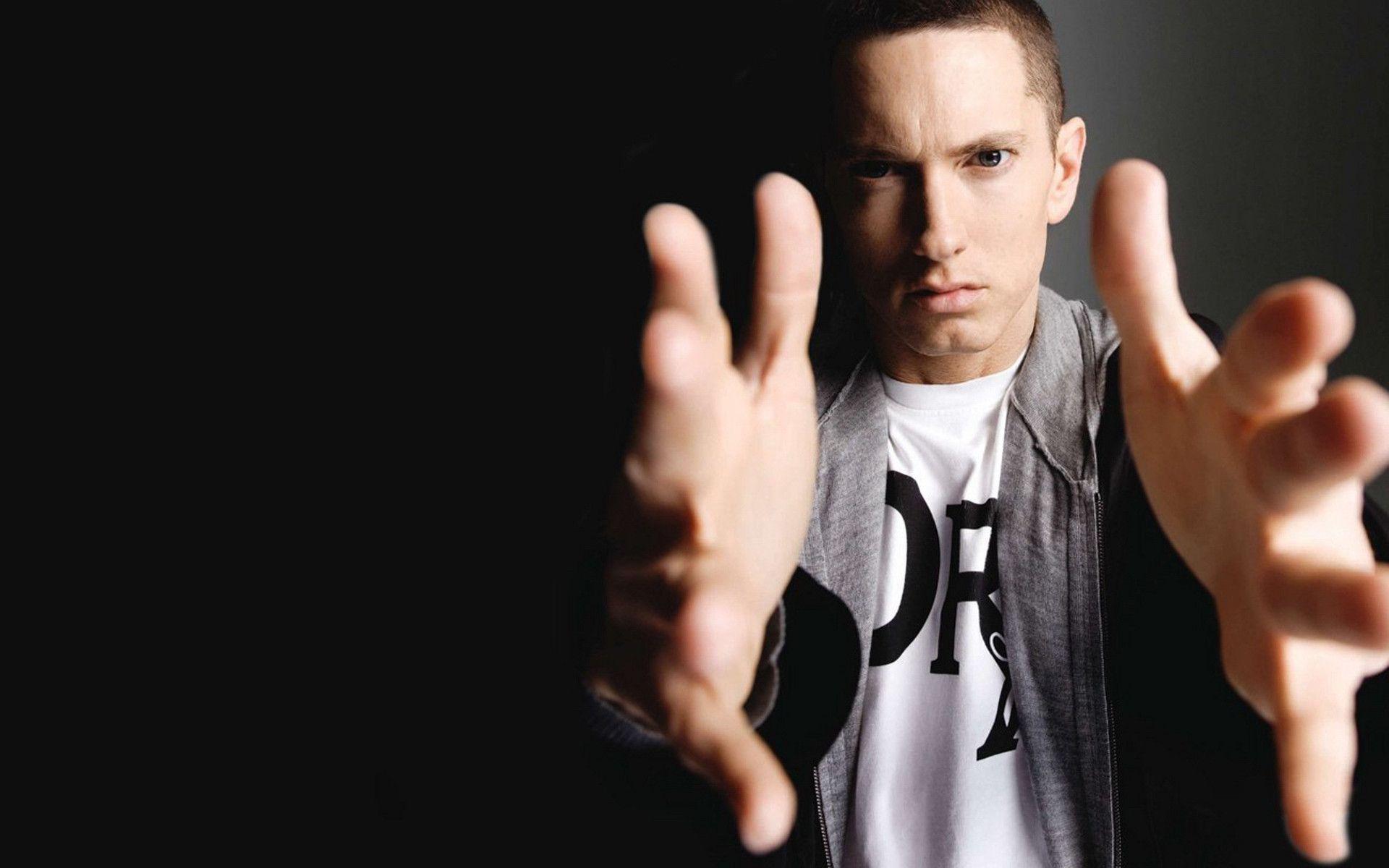 Eminem Slim Shady HD Wallpaper Red Background. Foolhardi