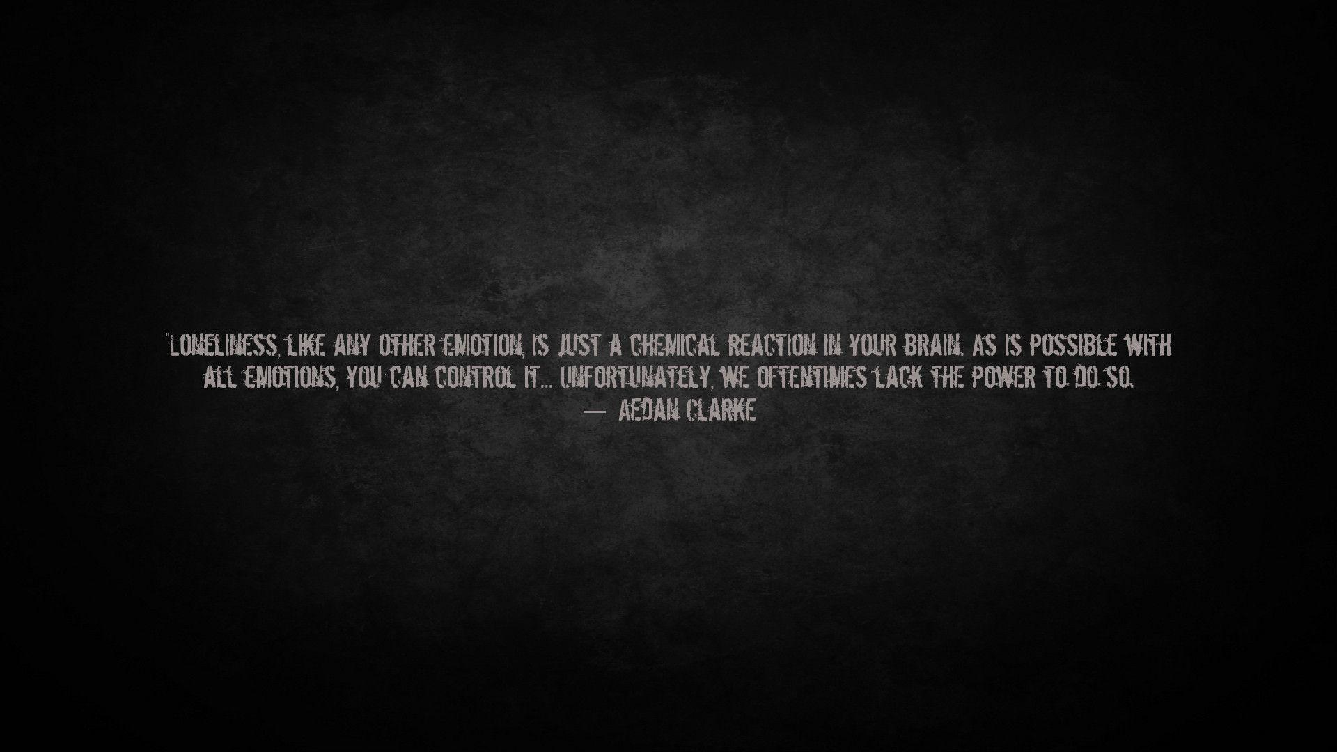 Loneliness Is a Chemical Reaction
