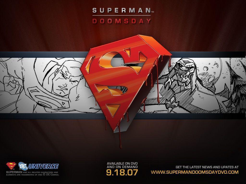Superman Doomsday background wallpaper