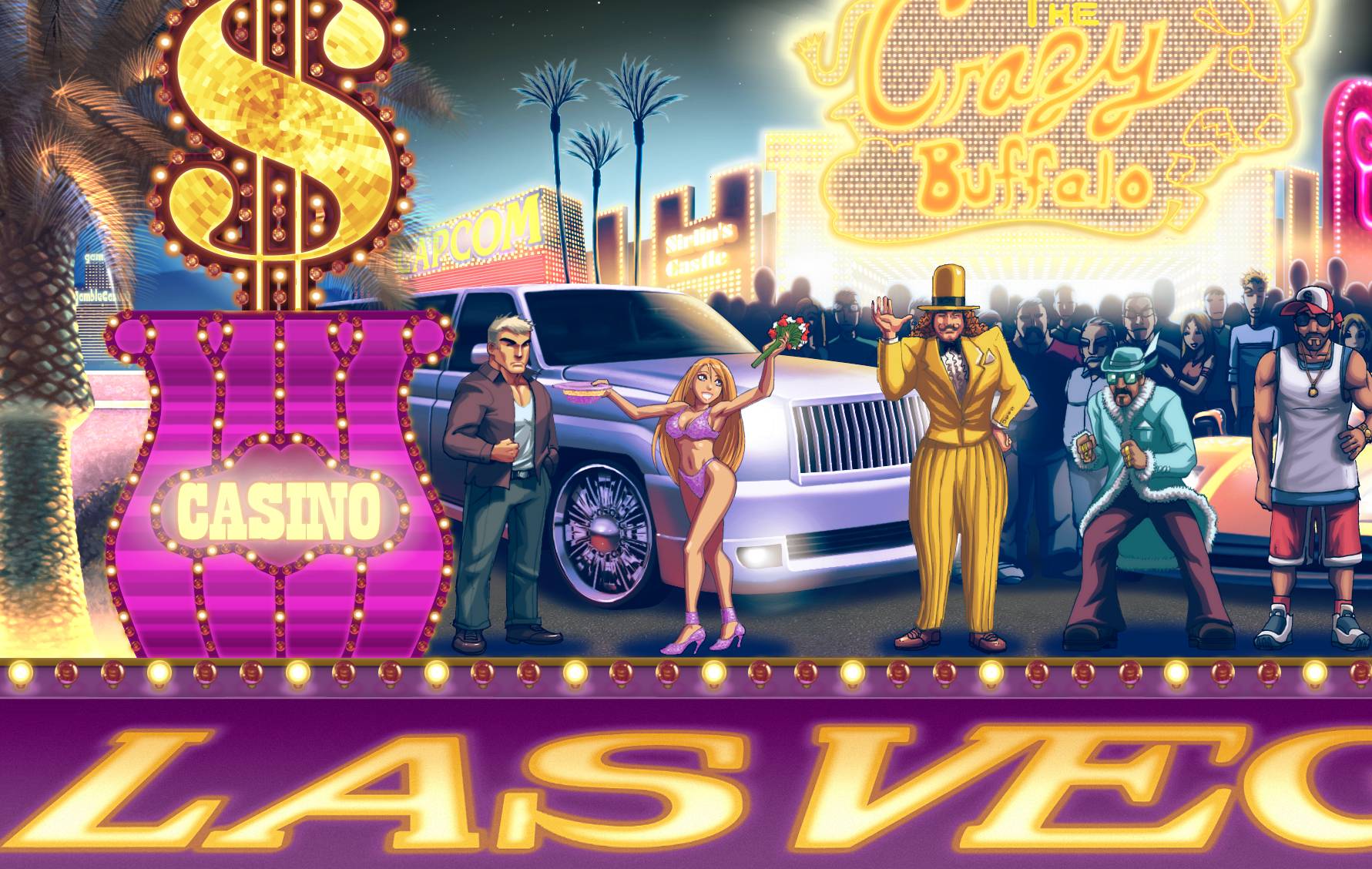 SSFII Turbo HD Remix Update Background Artwork