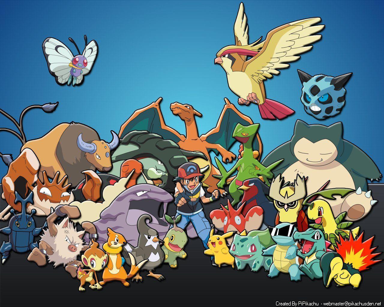 Pokemon Ash Wallpaper 10051 HD Wallpaper