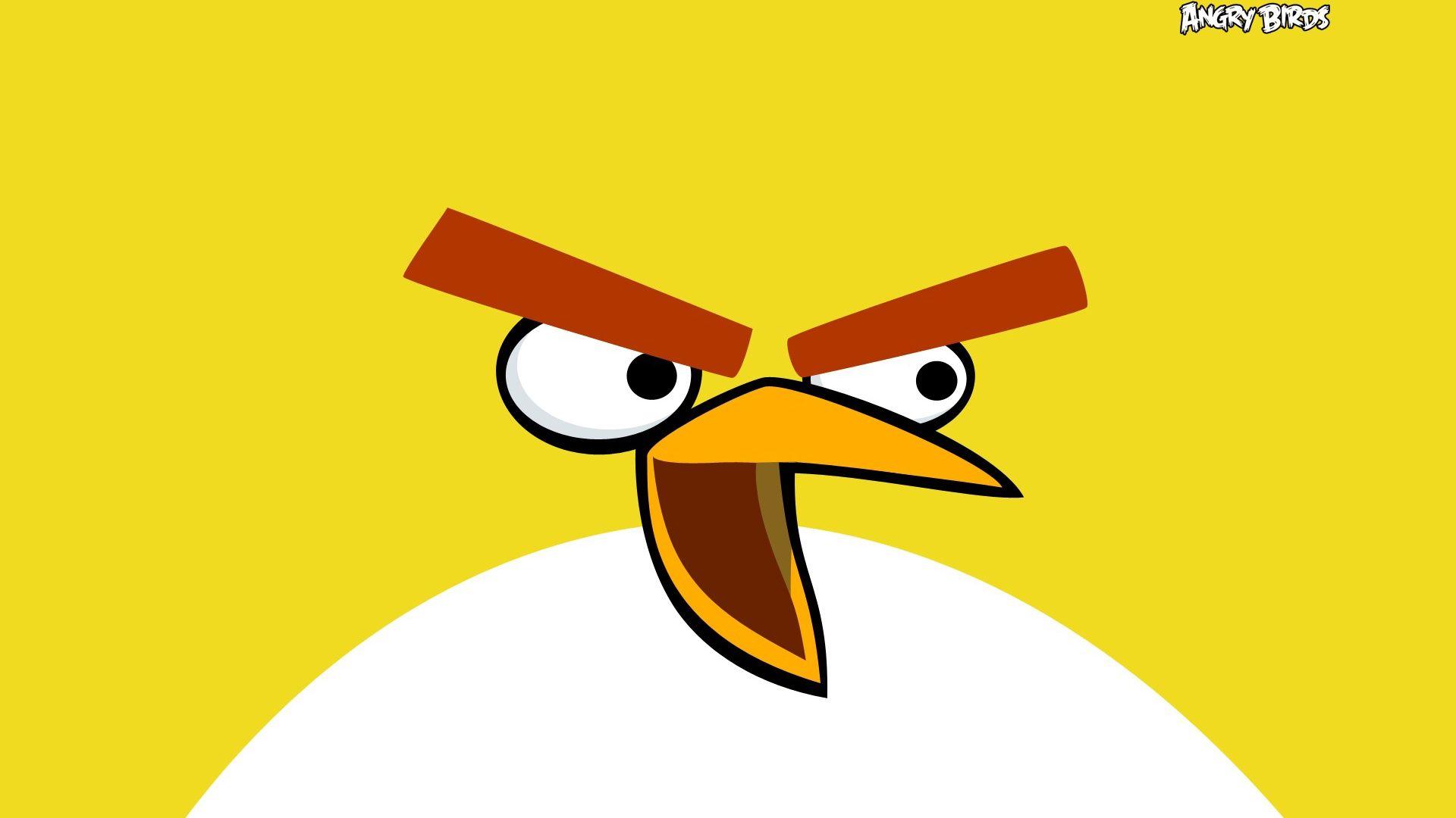 Angry Birds Yellow wallpaper