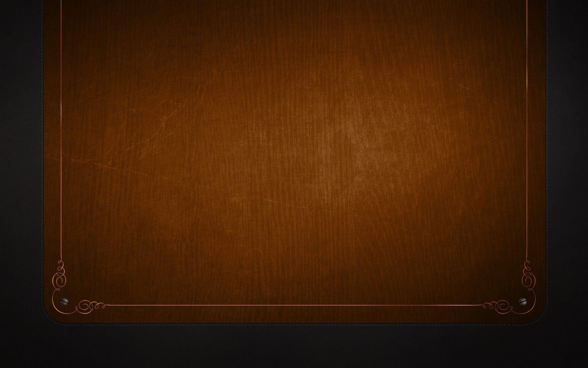 Wood with leather frame Wallpaper #