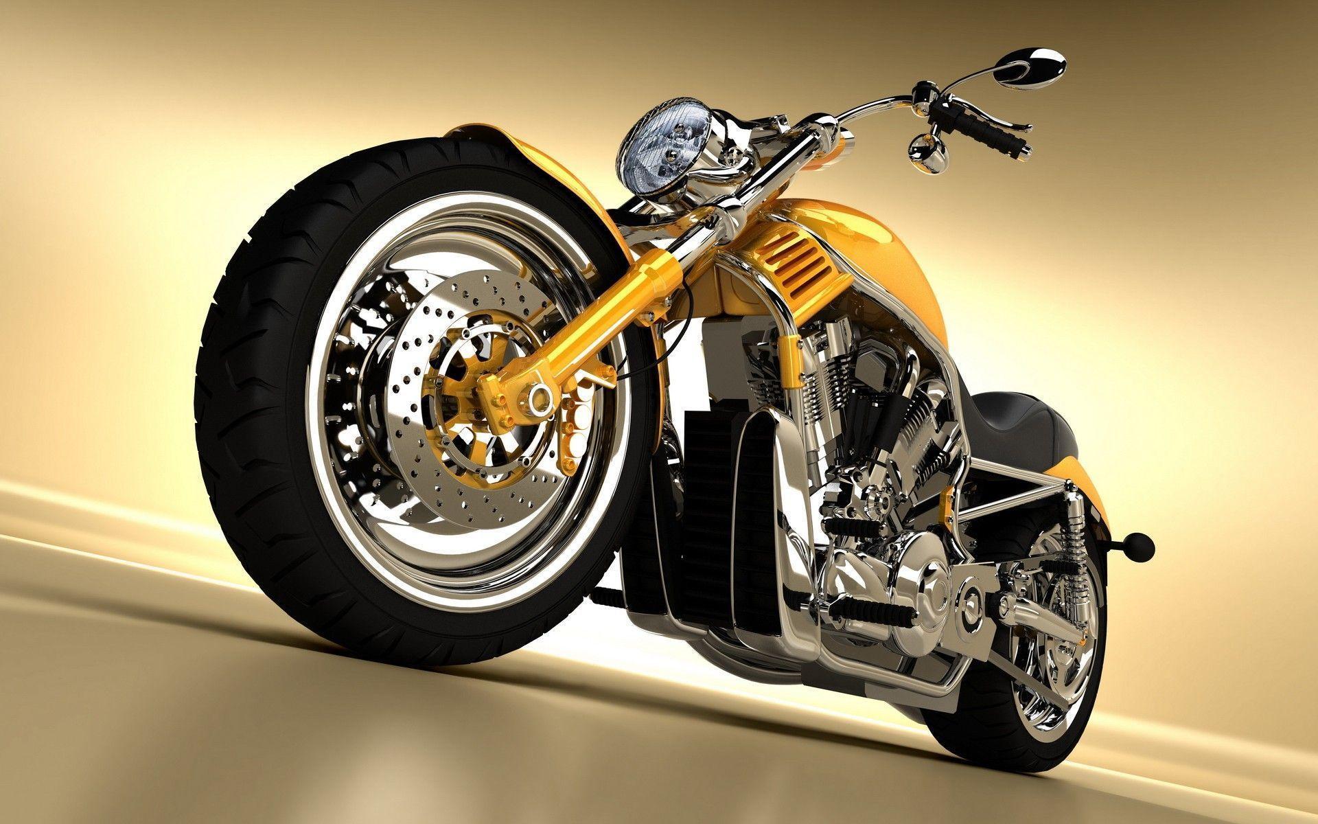 Harley Davidson Dorada Tama Download Free Image, HQ Background