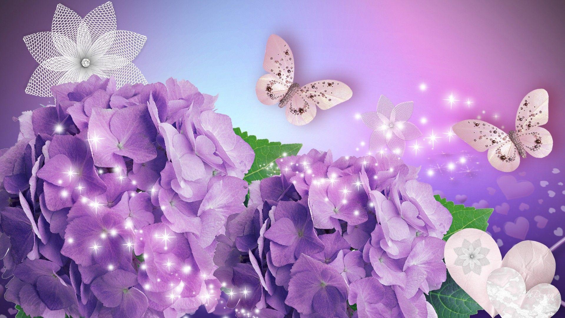 Hydrangea Flower Desktop Wallpaper Download