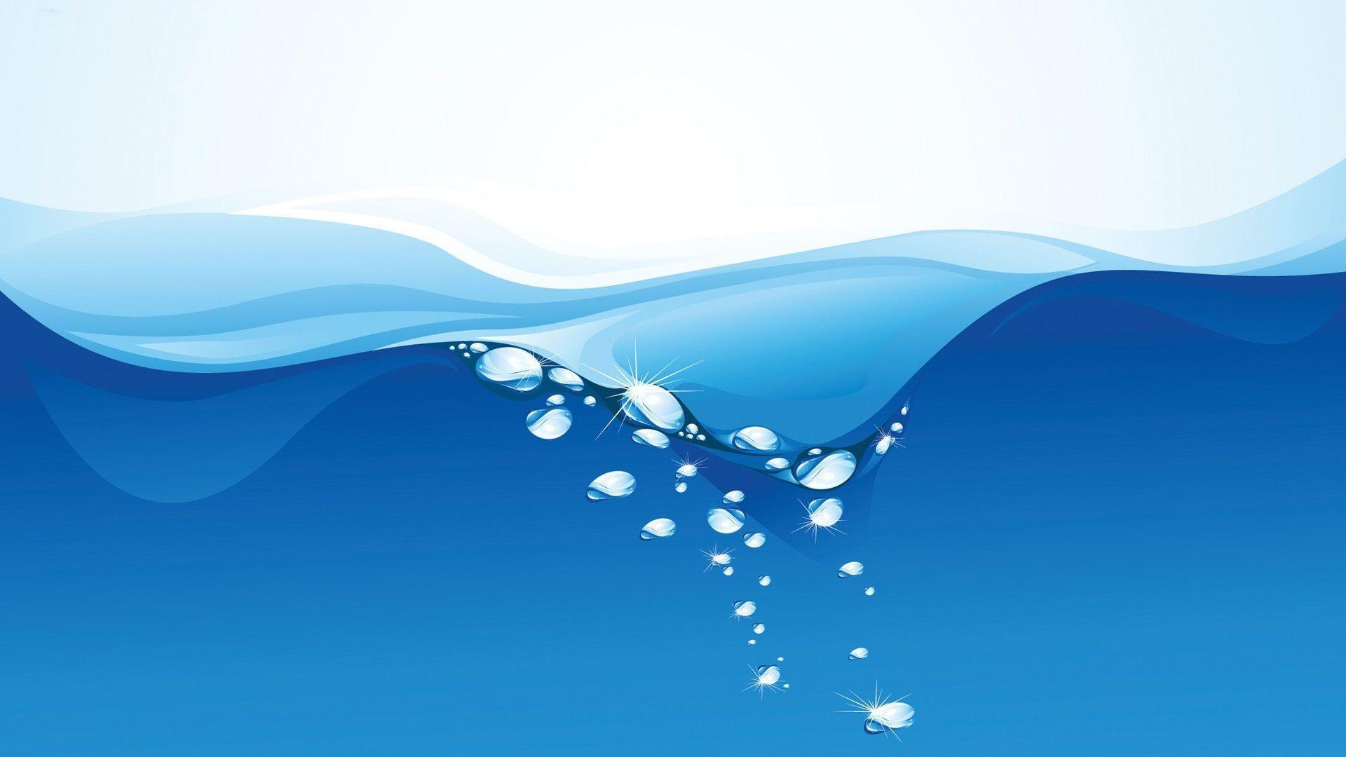 Bubbles In The Water Photo Free Background Wide