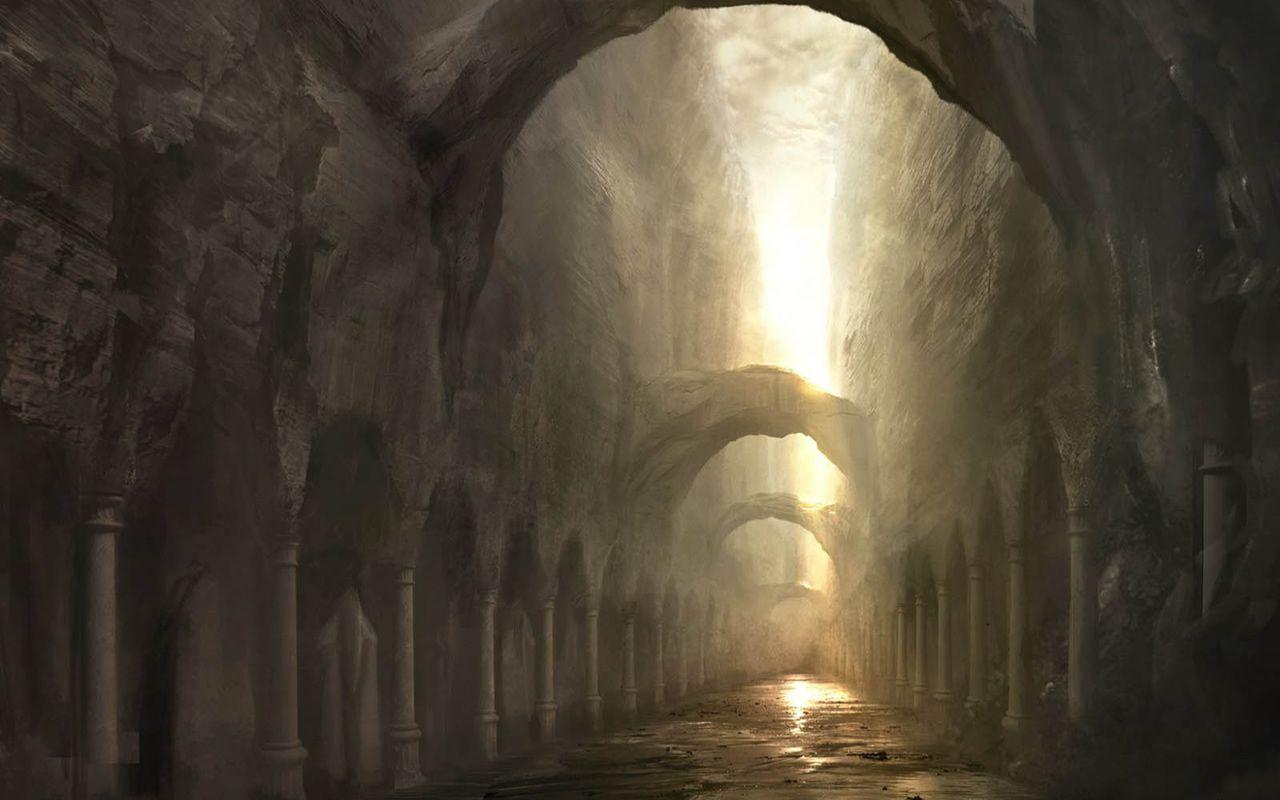 Fantasy Art Aisle Wallpaper Widescreen Wallpaper. WallscreenHD