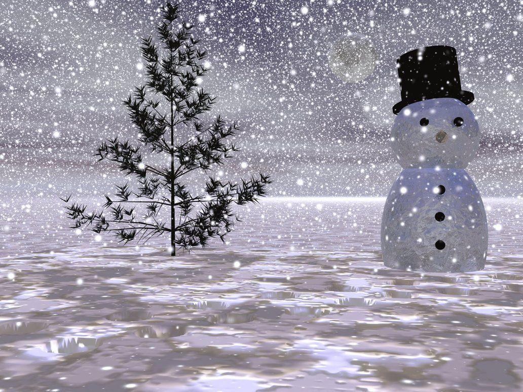 Winter Snowman HD Wallpaper For iPhone Wallpaper. maswallpaper