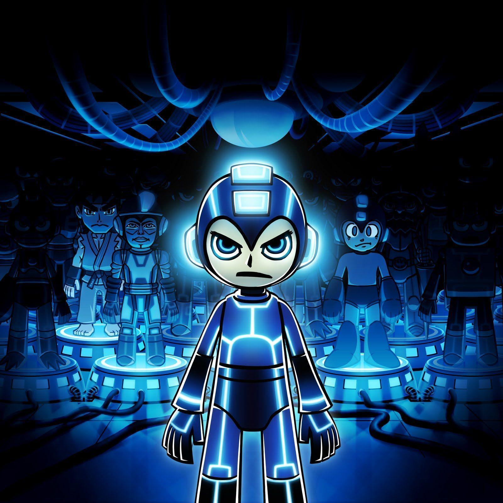 classic megaman wallpaper