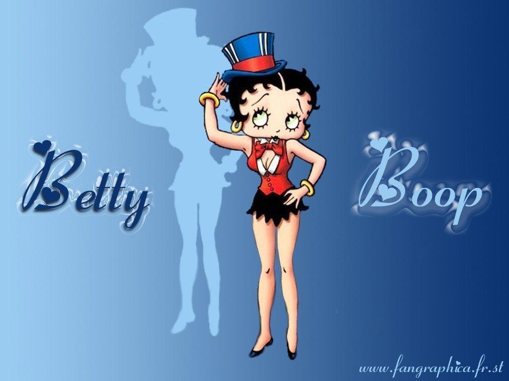 Betty Boop Desktop Background