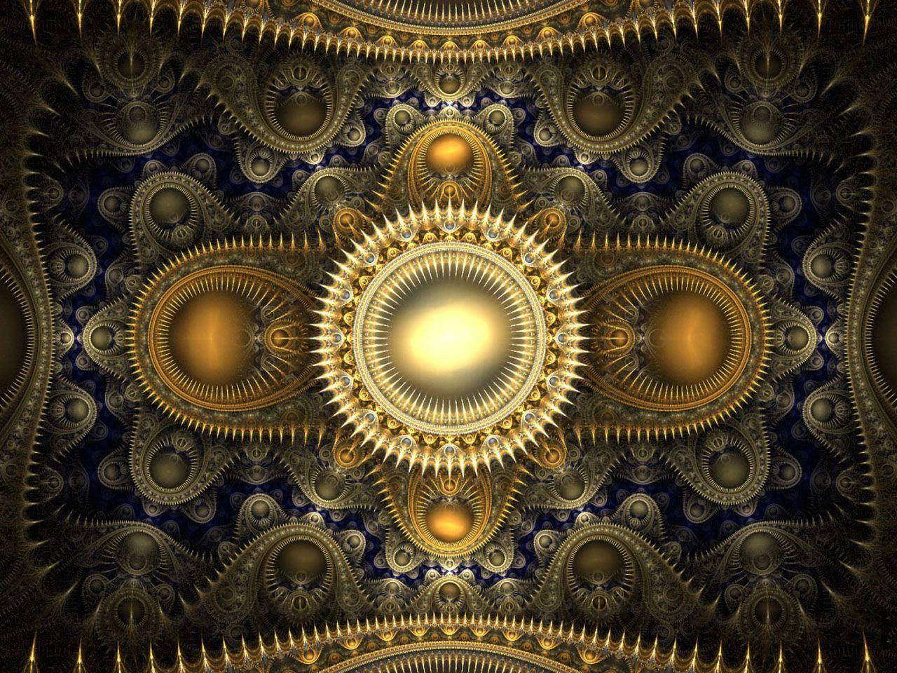 Psychedelic Paradox Spirit Inner World Fractal Wallpaper HD