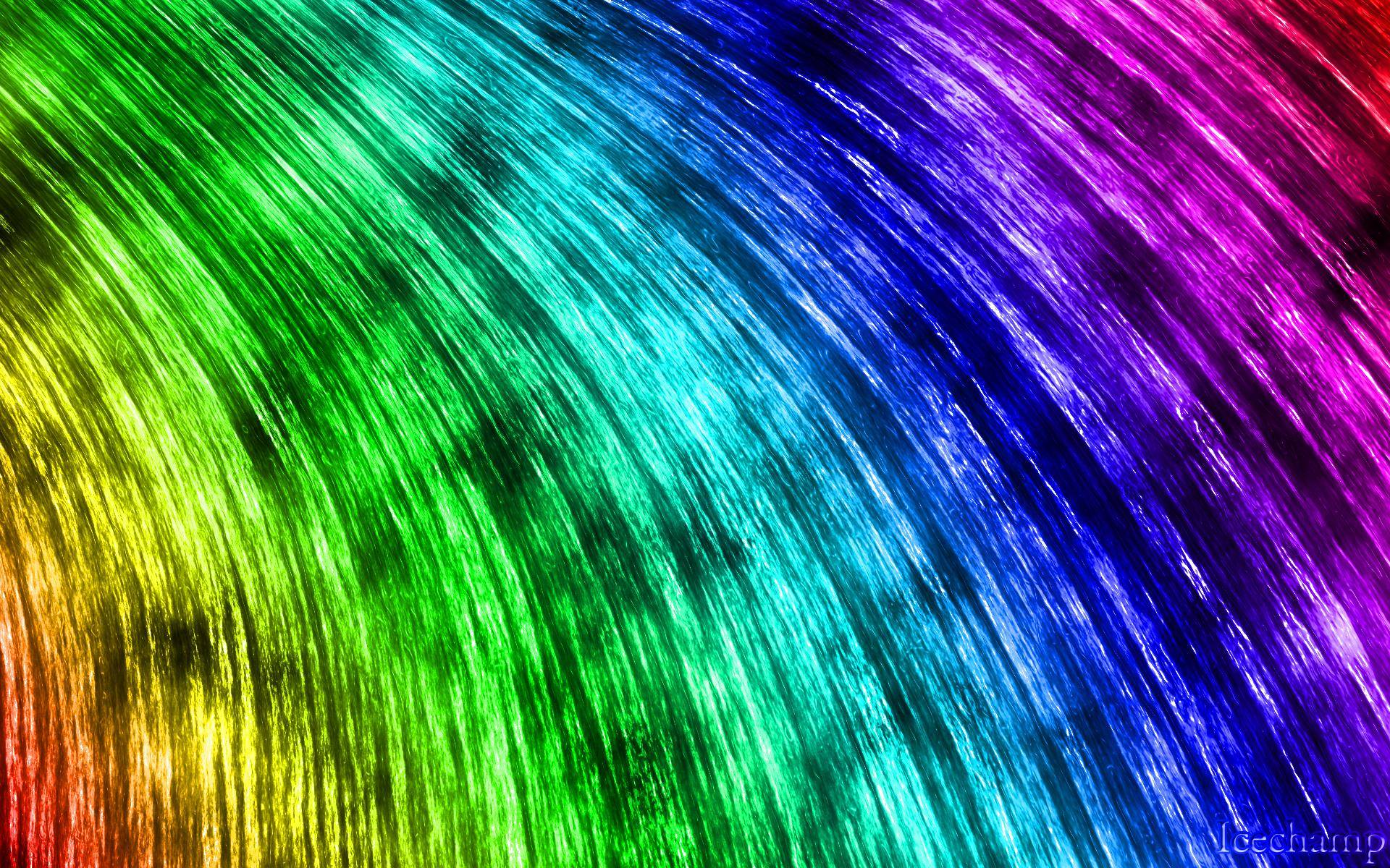 Wallpaper For > Cool Rainbow Background
