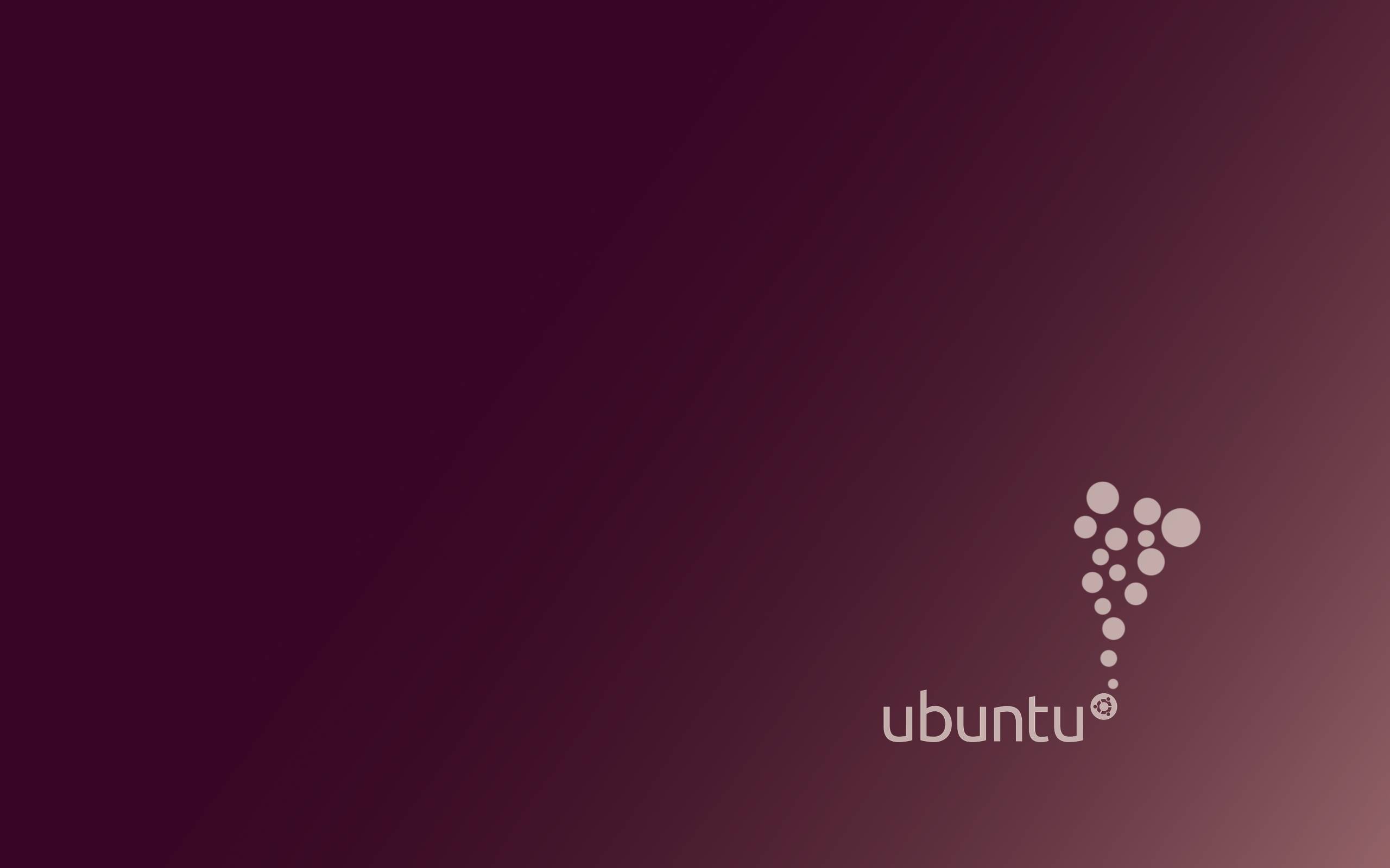 Purple Color Ubuntu Wallpaper Widescreen