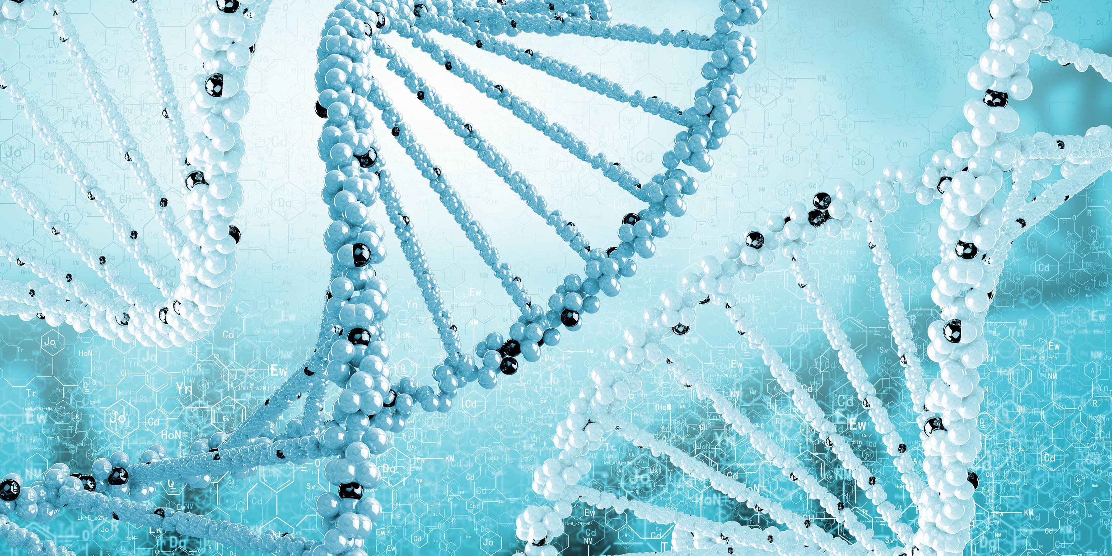 DNA Helix Wallpaper HD