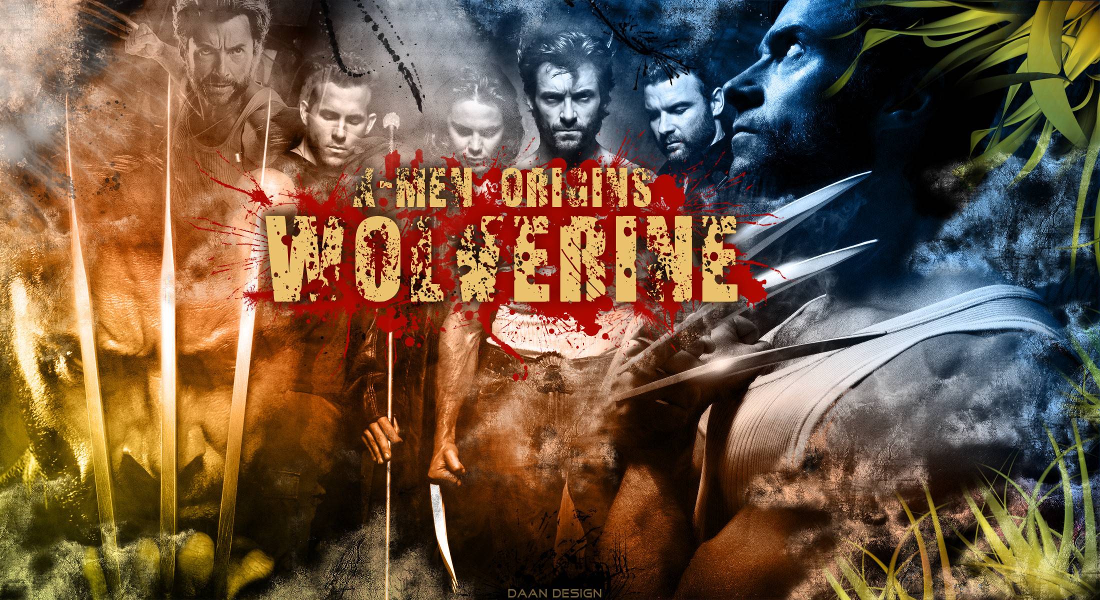 X Men Origins: Wolverine Wallpaper By Daan Design [Awesome]