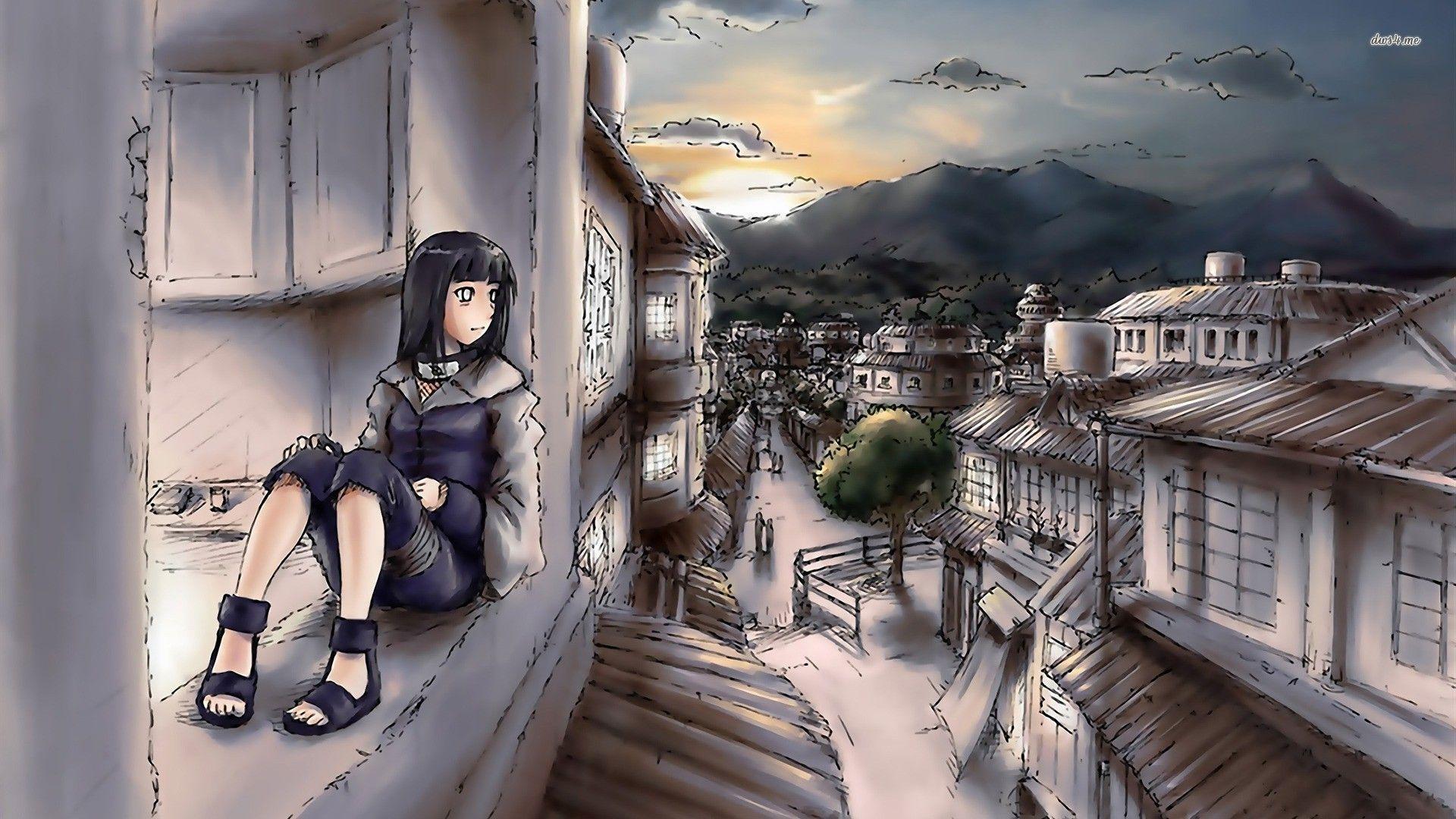 Anime Naruto Hinata Hinata Wallpaper 4K - Santinime