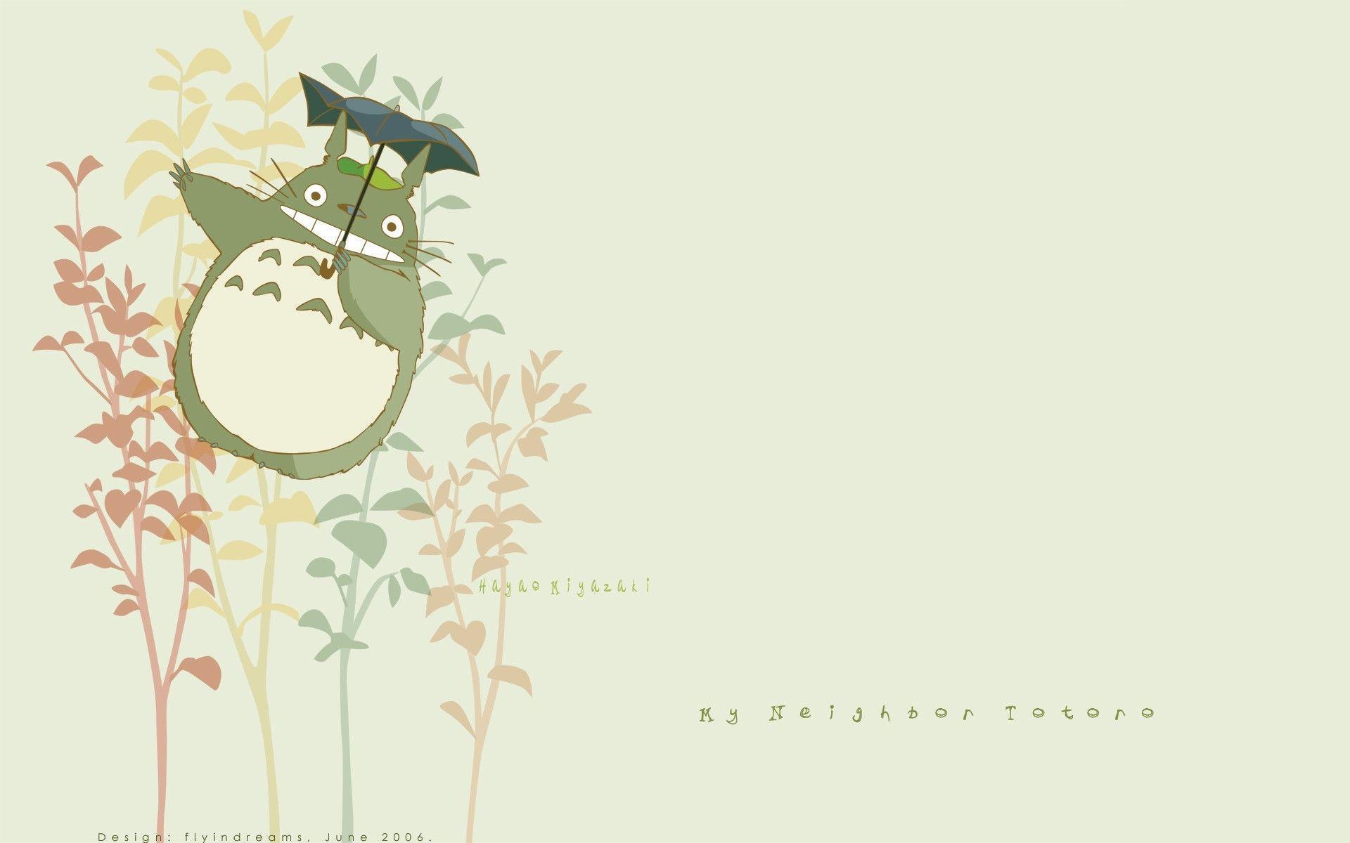 Download Neighbour Totoro Studio Ghibli Art Wallpaper 1920x1200