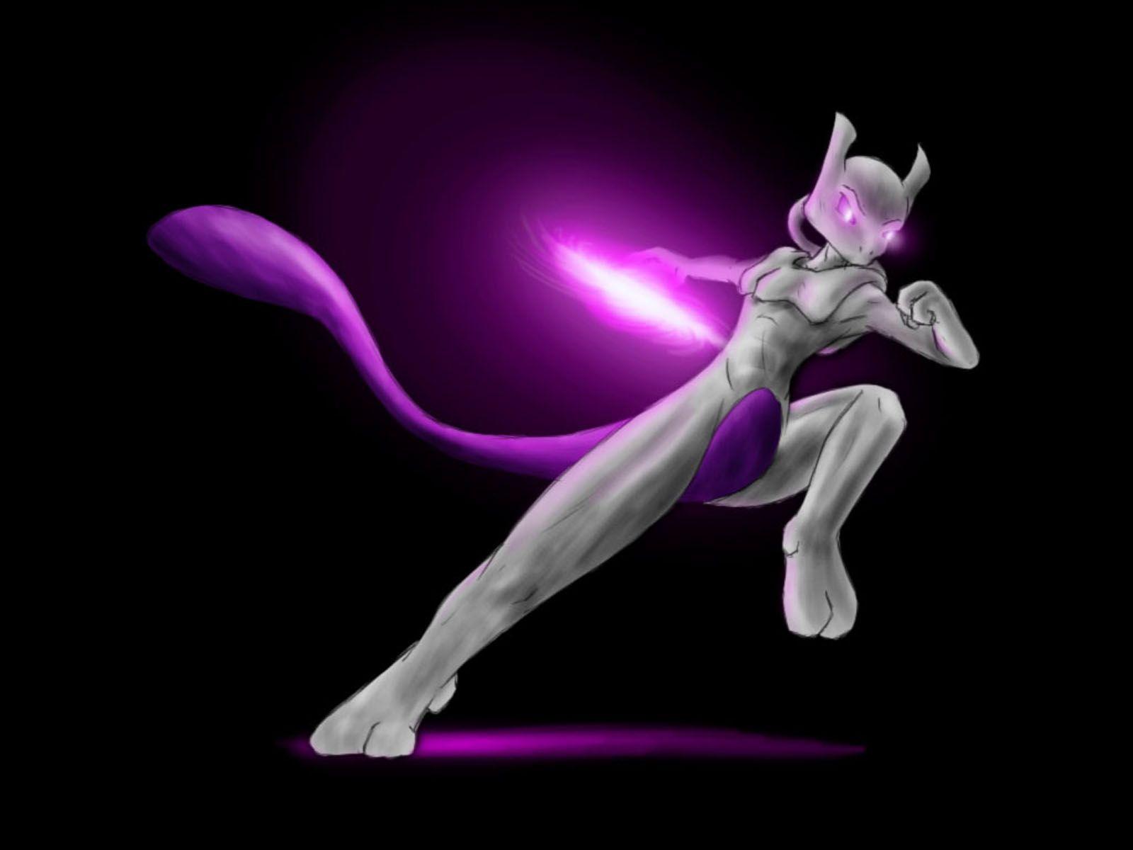 Wallpaper For > Mewtwo Wallpaper HD