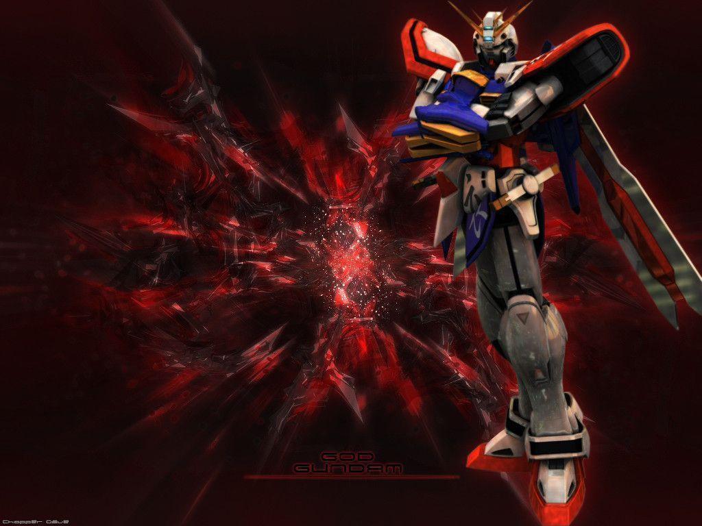 Wallpaper For > Burning Gundam Wallpaper